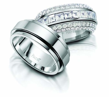 Piaget marka nişan yüzüğü modeli