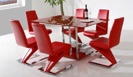 kırmızı mutfak masası modeli yeni