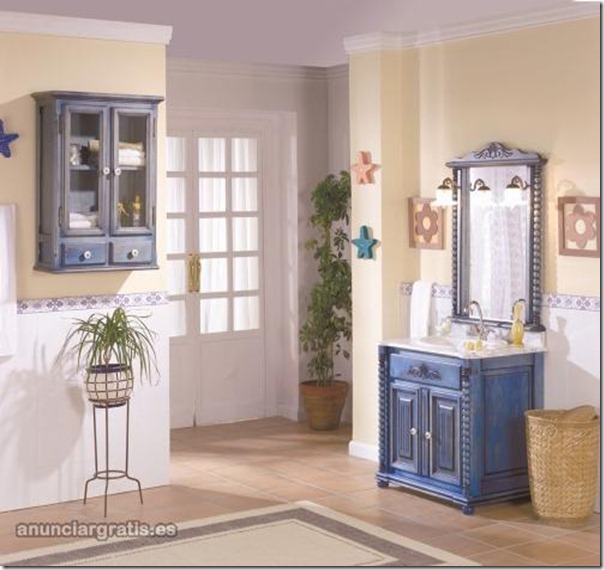 mavi banyo dolabı modeli