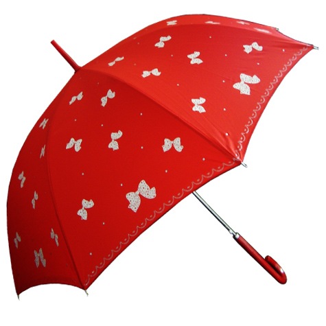 kırmızı fiyonklu şemsiye modeli