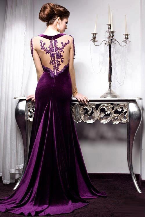 mor abiye modeli